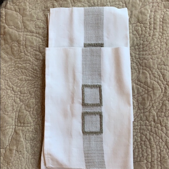 Italian linen napkins (2) - Picture 1 of 3